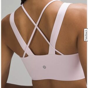 Like a Cloud Longline Ribbed BraLight Support, D/DD Cups